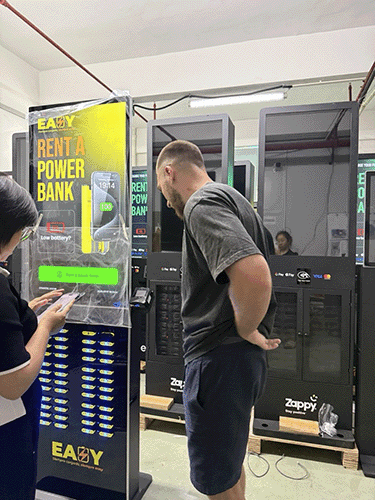 Powerbank station factory