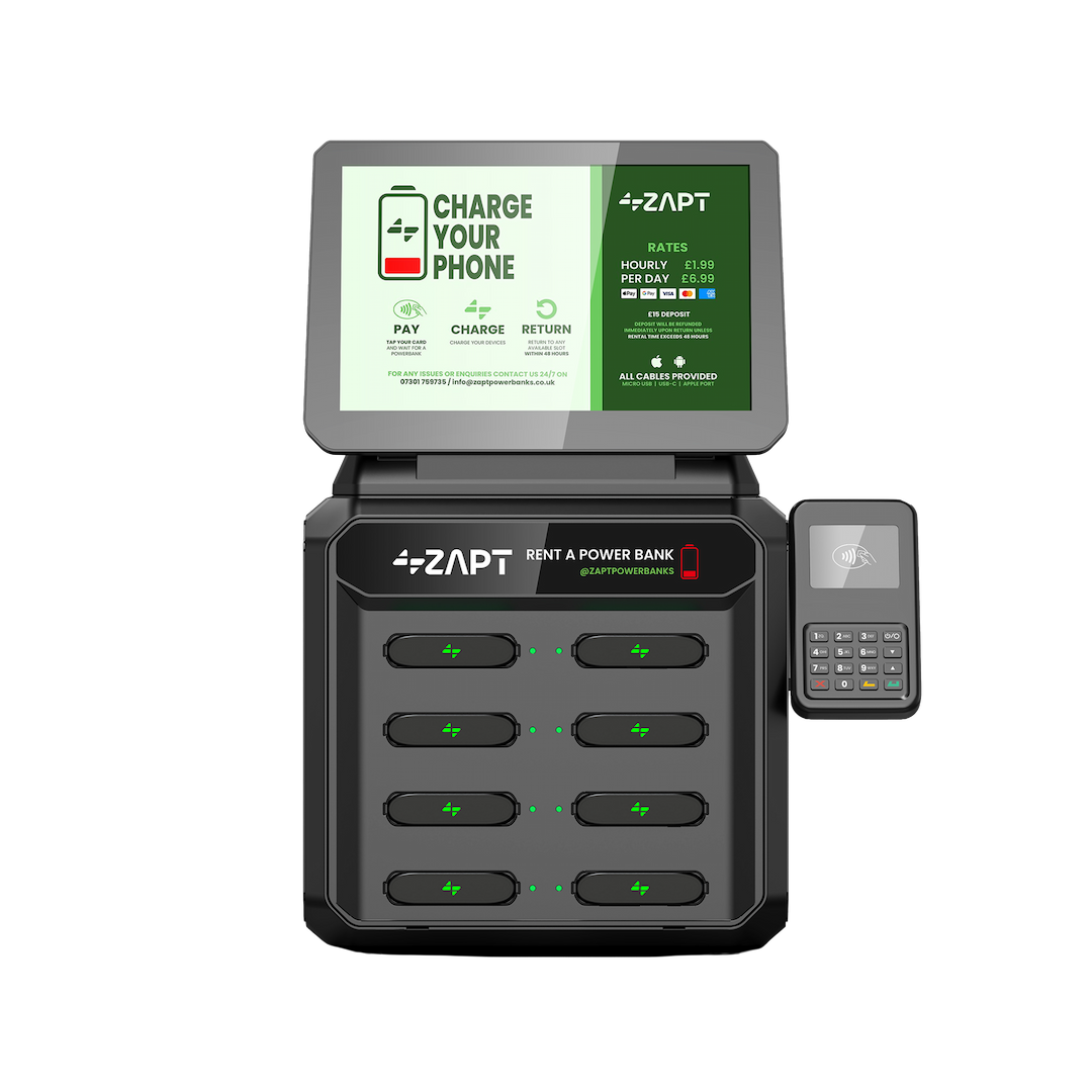 ZAPT Compact-8 kiosk